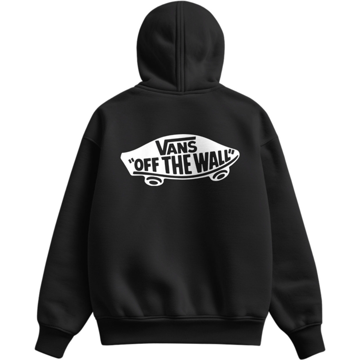2026 Vans Mens Double Standard Hoodie VN000STC - Black / White